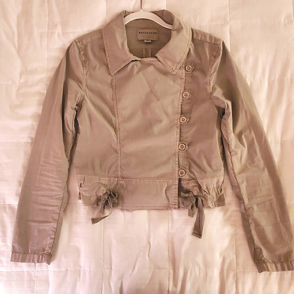 Spring Jacket - Marrakech for Anthropologie Neutral Taupe - Picture 3 of 8